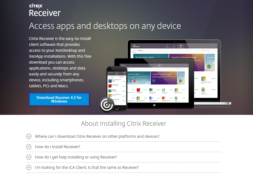 Mac Citrix Receiver Used For